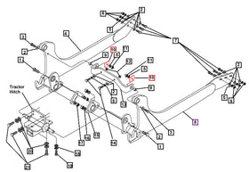 Mahindra Tractor Spacer Plate KMW12454178 Mahindra Direct Parts
