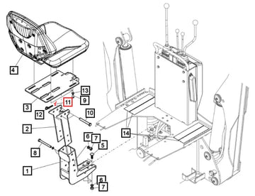 Mahindra Tractor Split Pin 5016997ALO Mahindra Direct Parts