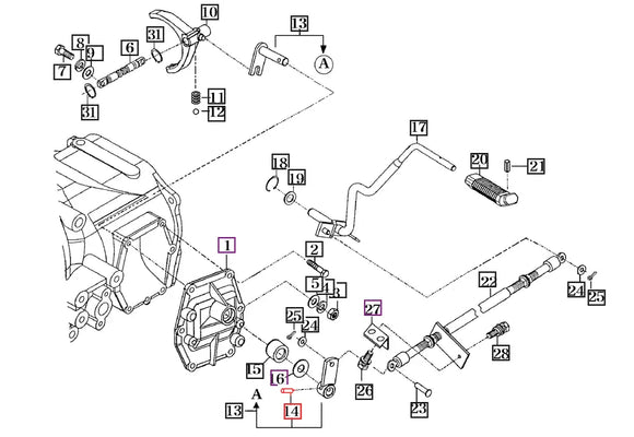 Mahindra Tractor Split Taper Pin (6x36)(for 1560) V5111006036 Mahindra Direct Parts