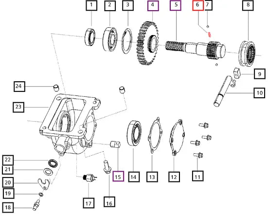 Mahindra Tractor Spring 000016300P04 Mahindra Direct Parts