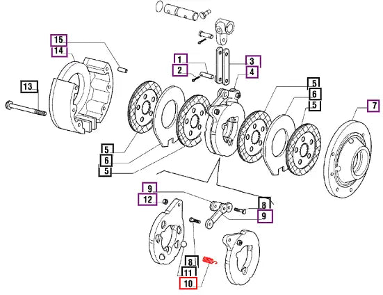 Mahindra Tractor Spring - 040190 006500768C1 Mahindra Direct Parts