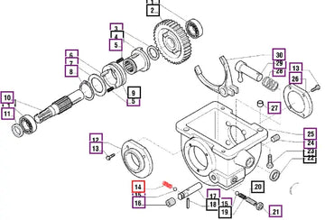 Mahindra Tractor Spring 078089 006501726C1 Mahindra Direct Parts