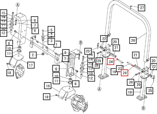 Mahindra Tractor Spring 10353931000 Mahindra Direct Parts