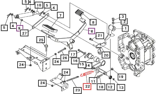 Mahindra Tractor Spring 10441841000 Mahindra Direct Parts