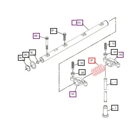 Mahindra Tractor Spring 225-5638 Mahindra Direct Parts
