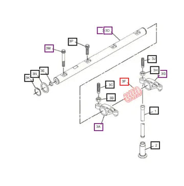 Mahindra Tractor Spring 225-5638 Mahindra Direct Parts