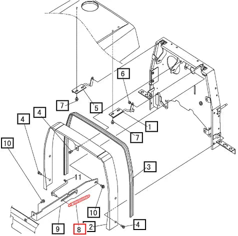 Mahindra Tractor Spring 35207183000 Mahindra Direct Parts