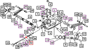 Mahindra Tractor Spring 534A1407000 Mahindra Direct Parts