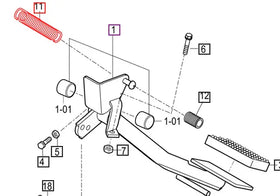Mahindra Tractor Spring - Clutch Pedal Return 14041200081 Mahindra Direct Parts
