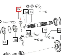Mahindra Tractor Spring Dowel Sleeve 8x28 000012508P04