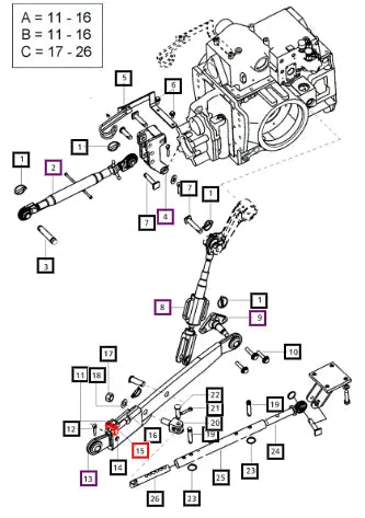 Mahindra Tractor Spring Dowel Sleeve Heavy 8x60 Is:5988-1970 007201975D1 Mahindra Direct Parts