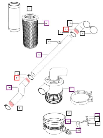 Mahindra Tractor Spring For Hose 000020671E05 Mahindra Direct Parts