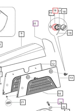 Mahindra Tractor Spring Housing Side Panel 000060542M01 Mahindra Direct Parts