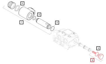 Mahindra Tractor Spring Kit 59018701ALO Mahindra Direct Parts