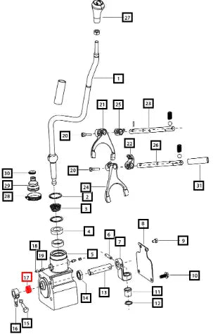 Mahindra Tractor Spring Neutral Range 006512091U1 Mahindra Direct Parts