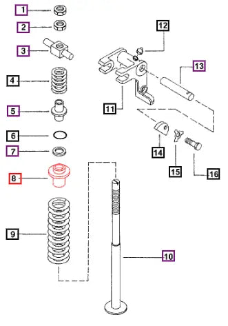 Mahindra Tractor Spring Seat 003064871R1 Mahindra Direct Parts