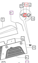 Mahindra Tractor Spring Side Panel 000060547M01