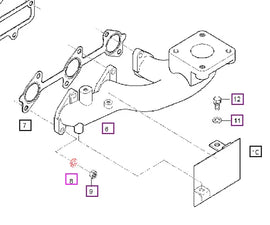 Mahindra Tractor Spring Washer 0451250060 Mahindra Direct Parts