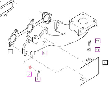 Mahindra Tractor Spring Washer 0451250060 Mahindra Direct Parts