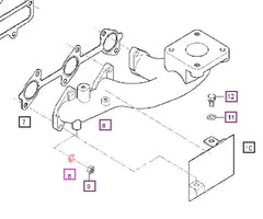(Limited Availability) Mahindra Tractor Spring Washer 0451250060