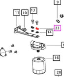 Mahindra Tractor Spring Washer M10x18x2.2 008008749B1 Mahindra Direct Parts