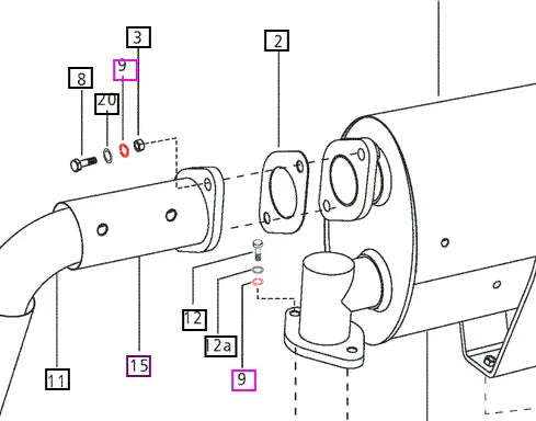 Mahindra Tractor Spring Washer M10x18x2.2 008008749B1 Mahindra Direct Parts