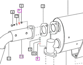 Mahindra Tractor Spring Washer M10x18x2.2 008008749B1 Mahindra Direct Parts
