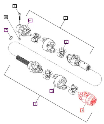 Mahindra Tractor Spring-lok Repair Kit AUB160131 Mahindra Direct Parts