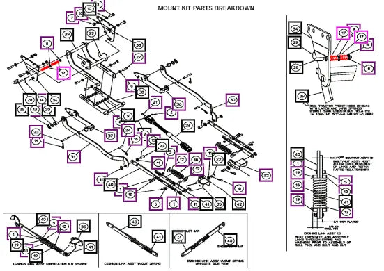 Mahindra Tractor Spring, Compression Latch AME8675 Mahindra Direct Parts
