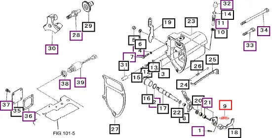 Mahindra Tractor Spring, Governor MM433673 Mahindra Direct Parts