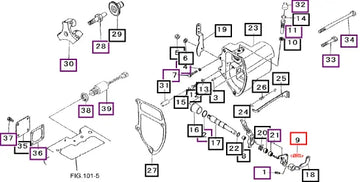 Mahindra Tractor Spring, Governor MM433673 Mahindra Direct Parts