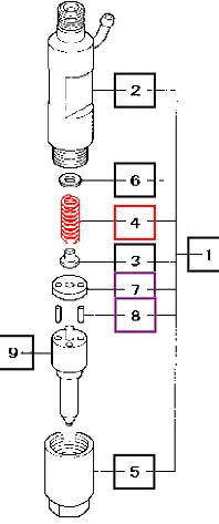 Mahindra Tractor Spring, Pressure 0931270410 Mahindra Direct Parts