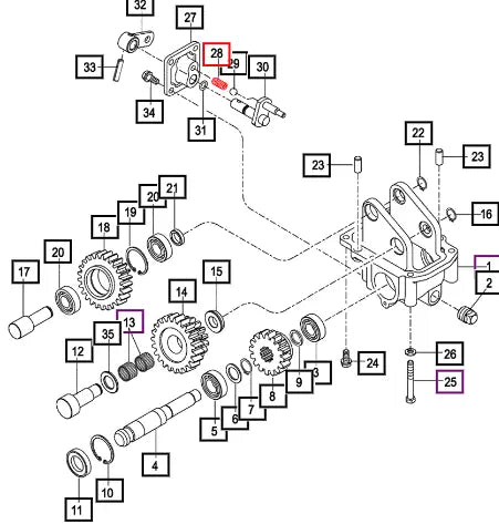 Mahindra Tractor Spring, Shifter 13022250030 Mahindra Direct Parts