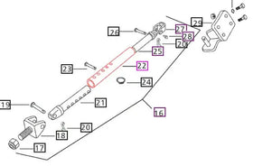 Mahindra Tractor Stabilizer Tube 007200280C2 Mahindra