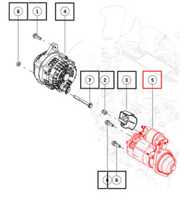 Mahindra Tractor Start 007706995K91 Mahindra Direct Parts