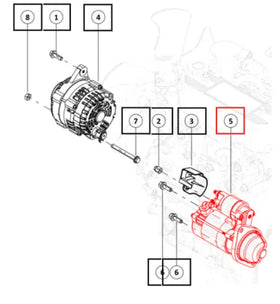 Mahindra Tractor Start 007706995K91 Mahindra Direct Parts