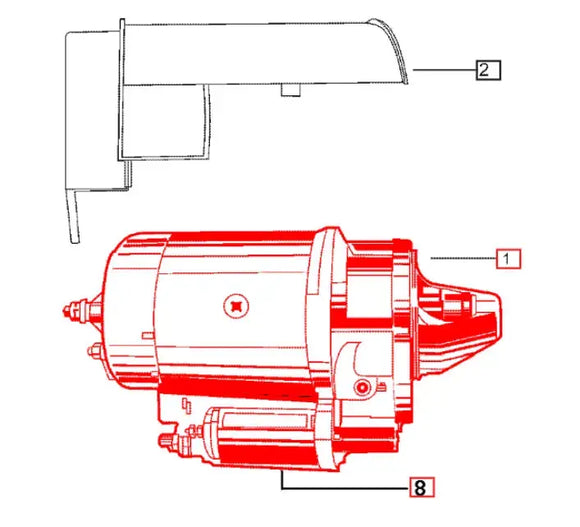 Mahindra Tractor Starter Mahindra