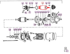 Mahindra Tractor Starter Solenoid 005553166R91