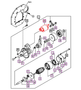 Mahindra Tractor Starter Solenoid X2534000090 Mahindra