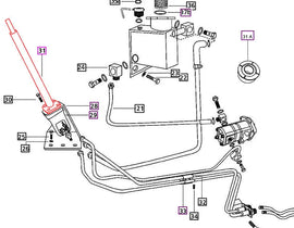 Mahindra Tractor Steering Column 007608194C91 Mahindra