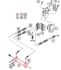 Mahindra Tractor Steering Cylinder 16704070080