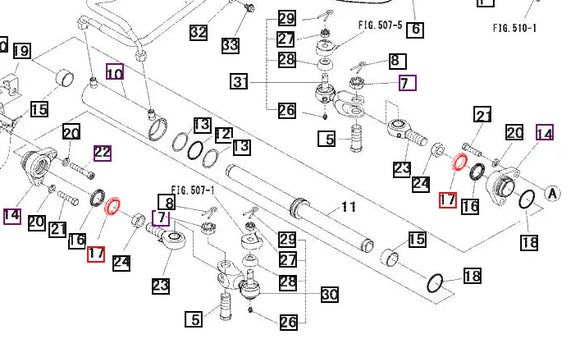 Mahindra Tractor Steering Cylinder Seal 10382217000 Mahindra Direct Parts