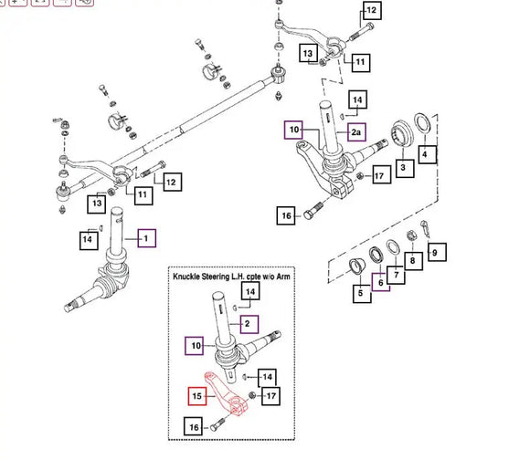 Mahindra Tractor Steering Idler Arm Mahindra Direct Parts