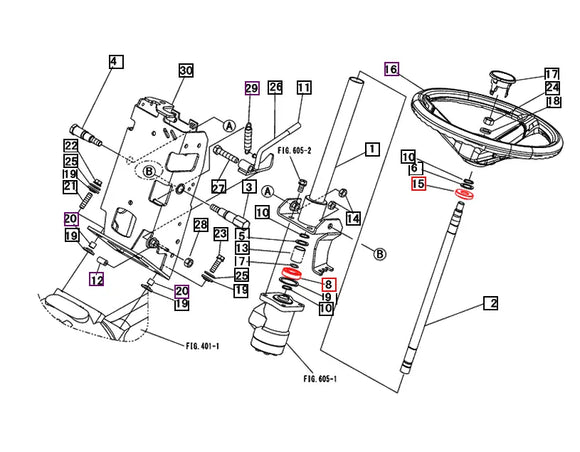 Mahindra Tractor Steering Wheel Bushing 10442291000 Mahindra
