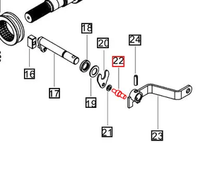 Mahindra Tractor Stopper 000016324P04 Mahindra Direct Parts