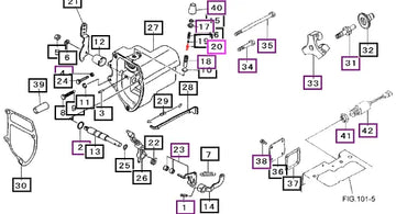 Mahindra Tractor Stopper, Spring 31A6304200 Mahindra Direct Parts