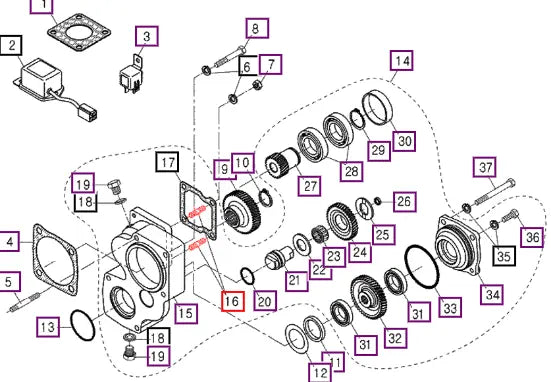 Mahindra Tractor Stud 0151350820 Mahindra Direct Parts