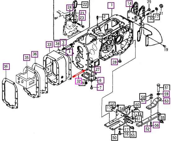 Mahindra Tractor Stud Bolt(m12x160) V2514412160 Mahindra Direct Parts