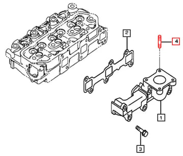 Mahindra Tractor Stud F1450 08025 006053150N01 Mahindra Direct Parts