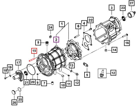 Mahindra Tractor Stud M10 1 5 70 8 8 Zn For Ngt 520 0703CA0261N Mahindra Direct Parts